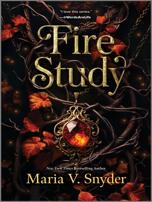 Title details for Fire Study by Maria V. Snyder - Wait list